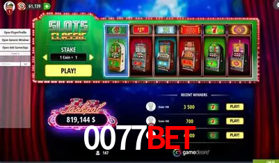 Descubra o Mundo do Cassino Online com 0077BET